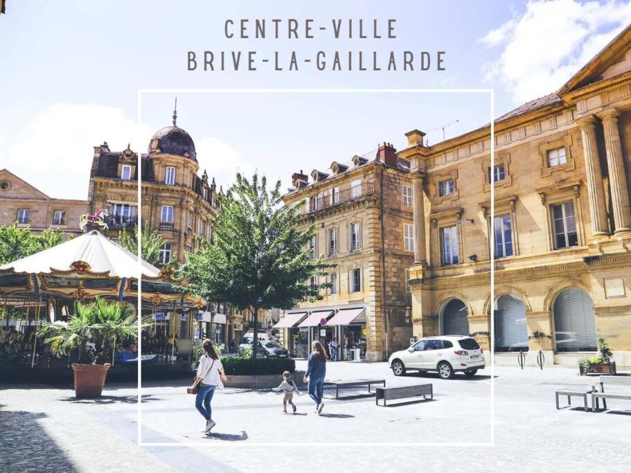 Ferienwohnung #Le Maitre Du Navire - Grand Studio - Hyper Centre Brive-la-Gaillarde Exterior foto